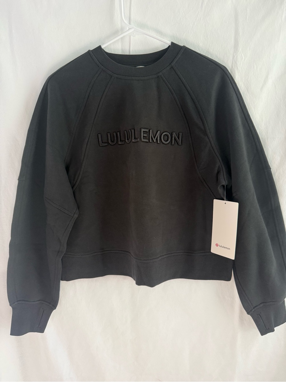 NWT Lululemon Scuba Oversized Pullover Wordmark Size XS/S